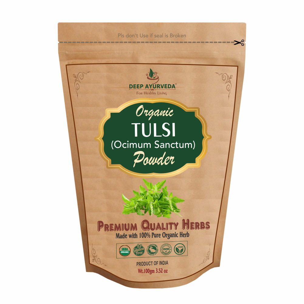 Organic Tulsi Powder Ocimum Sanctum