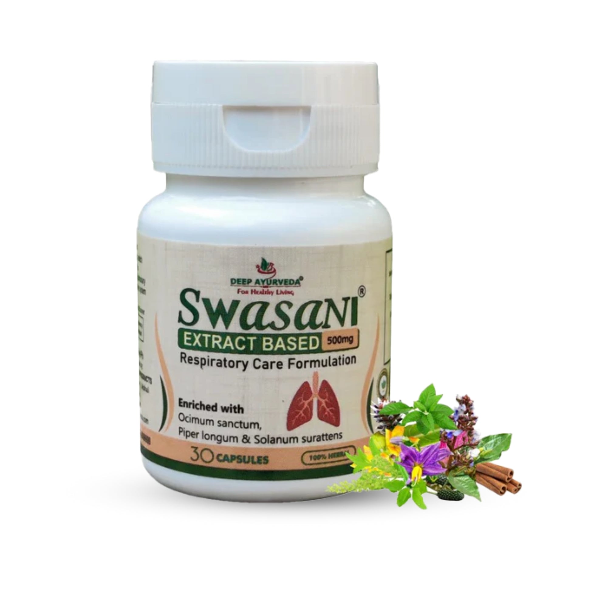 Swasani Capsule | Vegan Capsule - Deep Ayurveda India