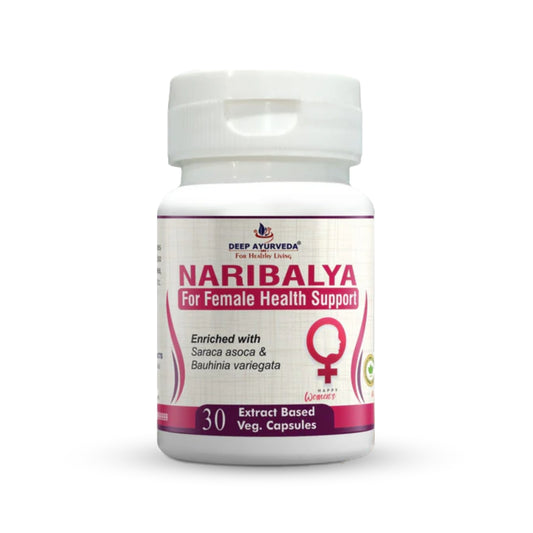 Naribalya For Female Health | Vegan Capsule - Deep Ayurveda India