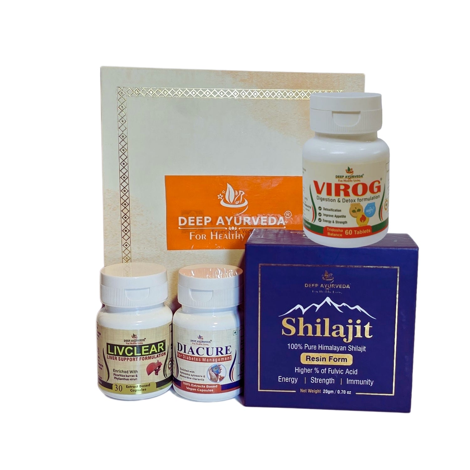 Diabetes Management Kit (Sugar Kit) by Dr Baldeep Kour - Deep Ayurveda India