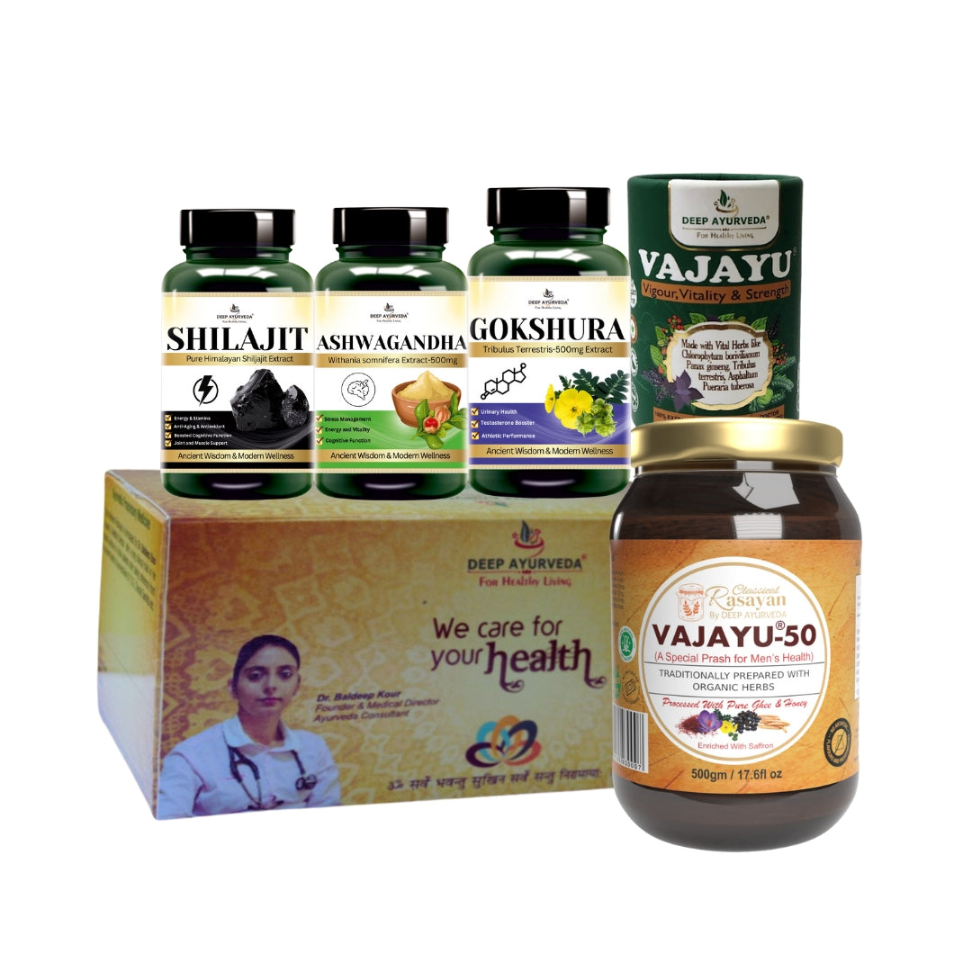 Oligospermia Ayurvedic Management 30 Days Pack - Deep Ayurveda India