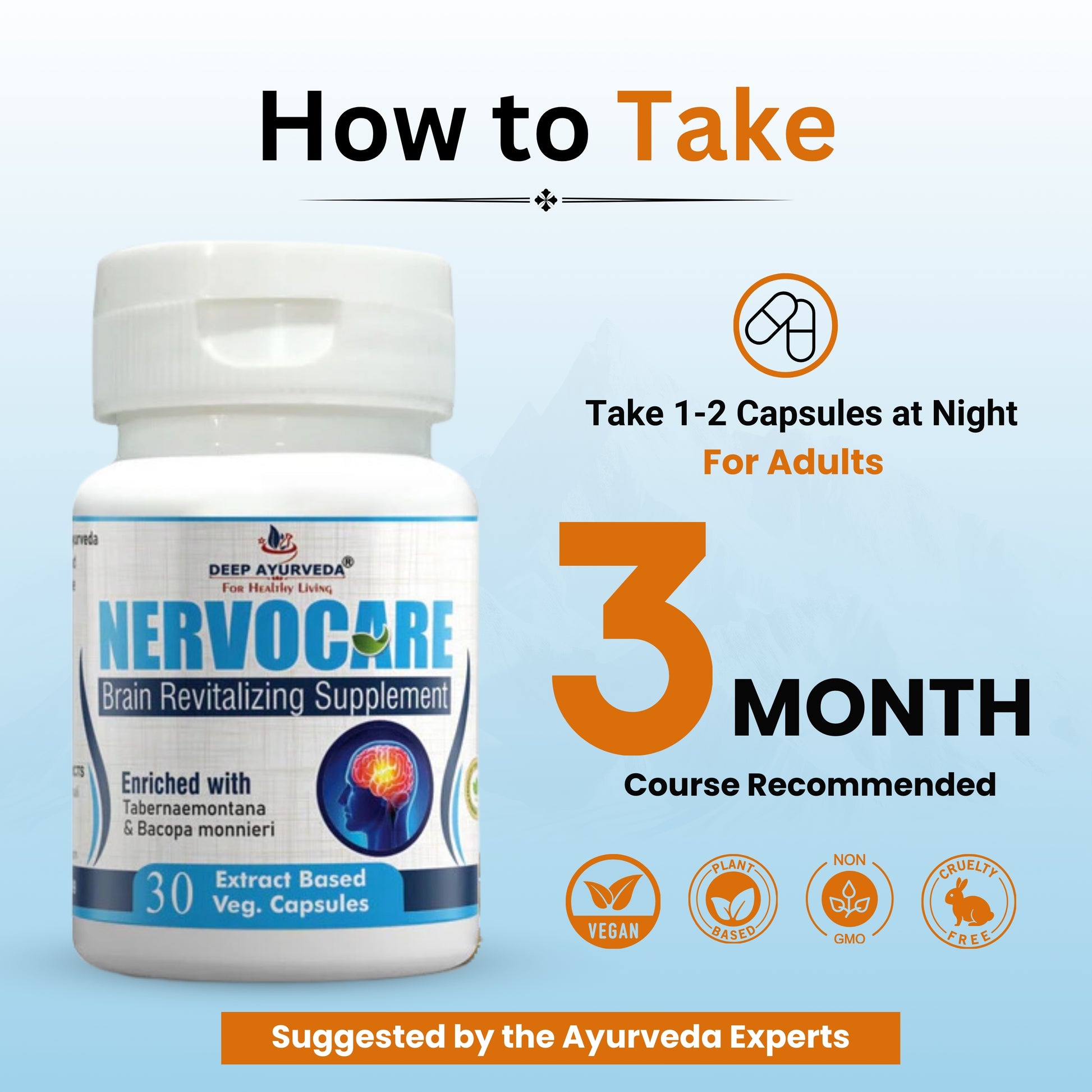 Nervocare-An Natural Stress Reliver | DE-STRESS You Naturally - Deep Ayurveda India