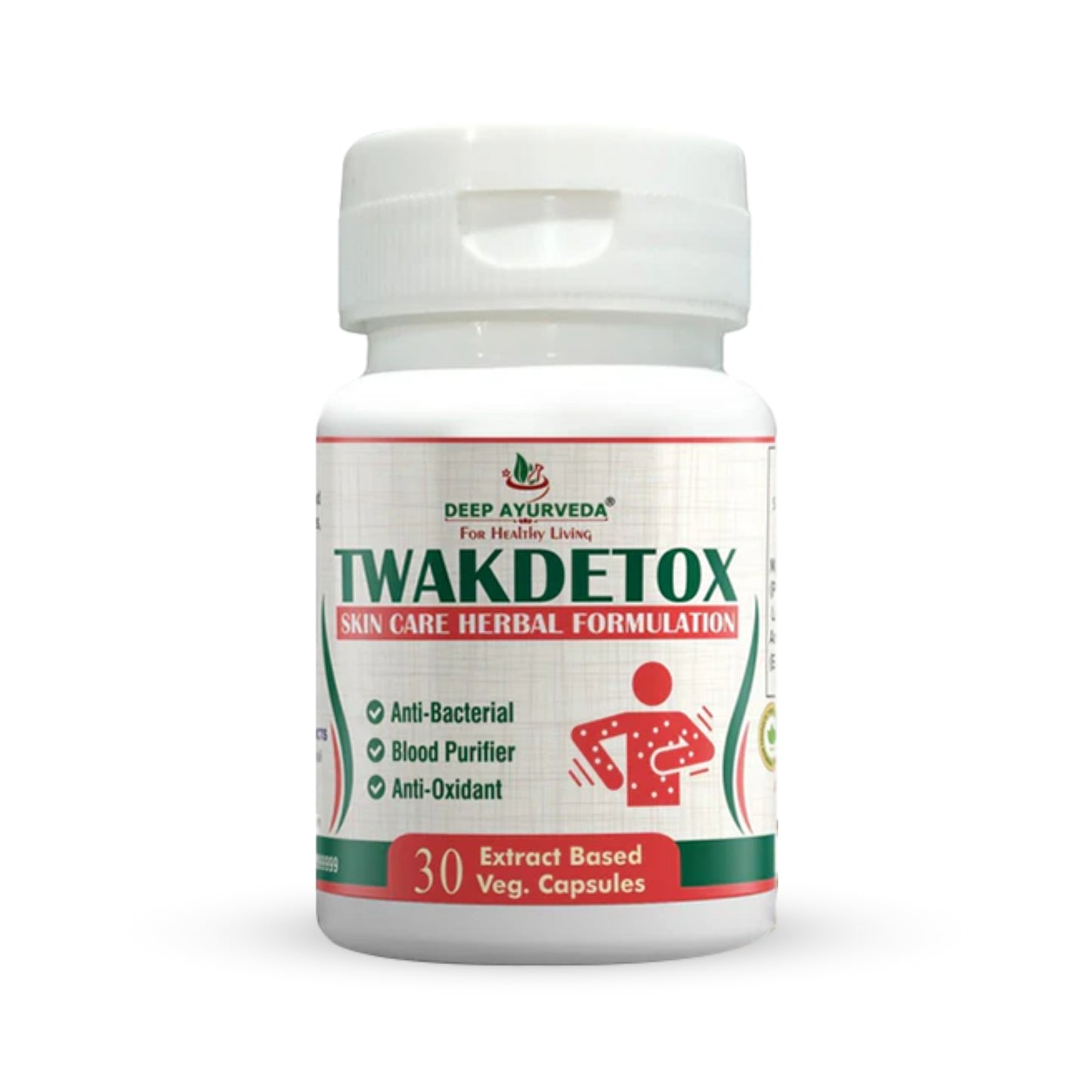 Twakdetox| Vegan Capsule - Deep Ayurveda India