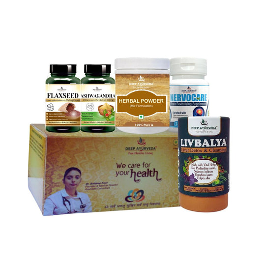 Migraine Ayurvedic Management 30 Days Pack - Deep Ayurveda India