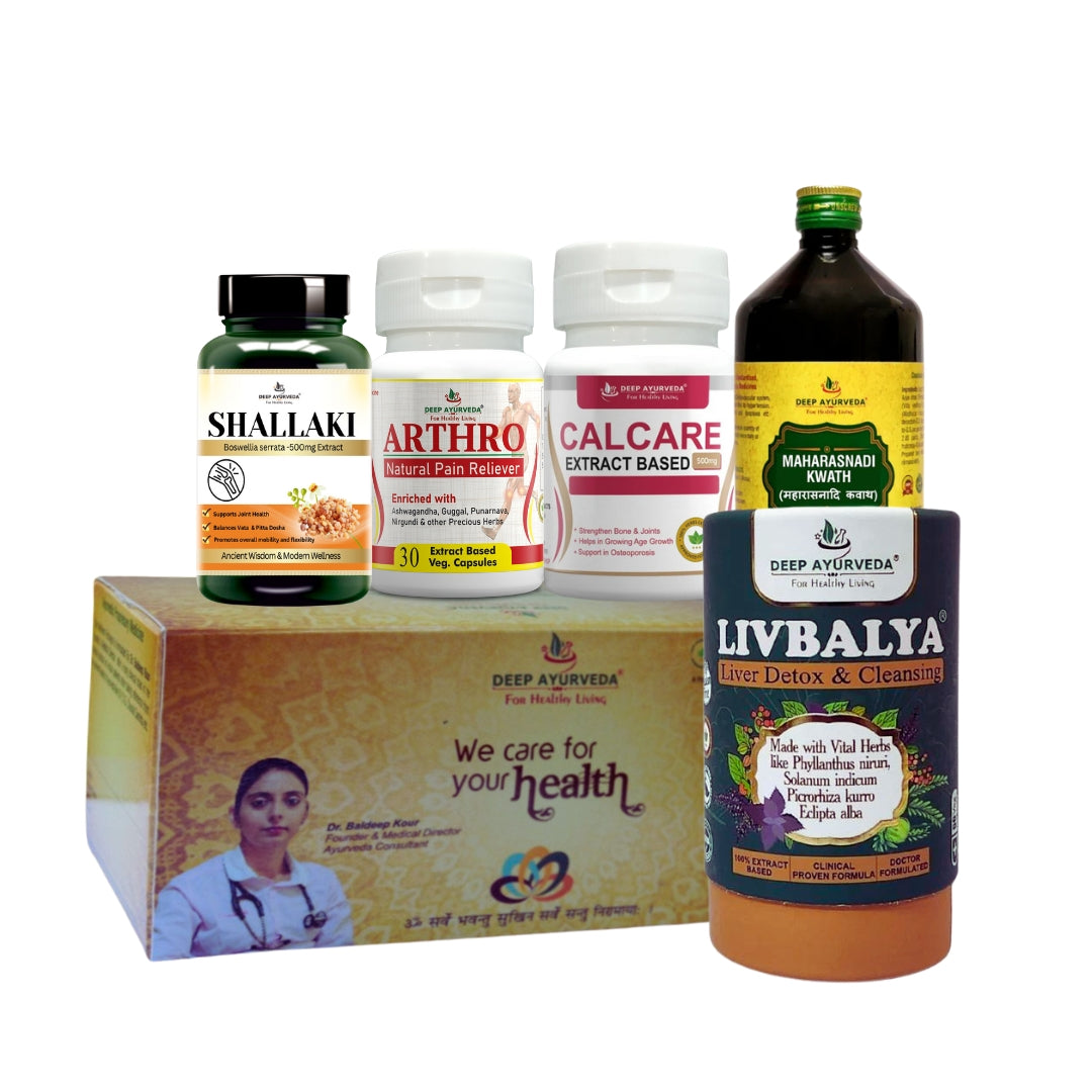 Osteo Arthritis Ayurvedic Management 30 Days Pack - Deep Ayurveda India