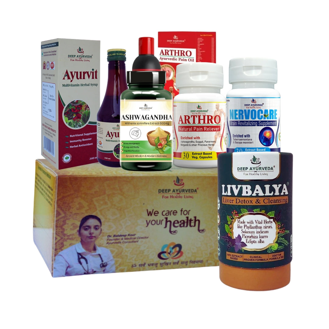 Paralysis Ayurvedic Management 30 Days Pack - Deep Ayurveda India