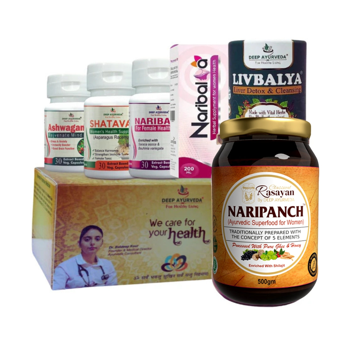 Wajan (Weight) Increase Ayurvedic Management 30 Days Pack for Women