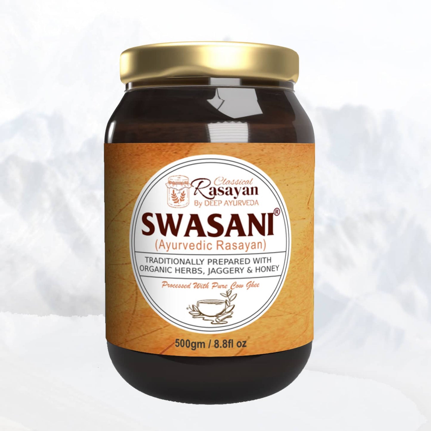 Swasani® Ayurvedic Rasayan for Respiratory Health for All | Natural Superfood for Lungs Detox Formulation-500gm