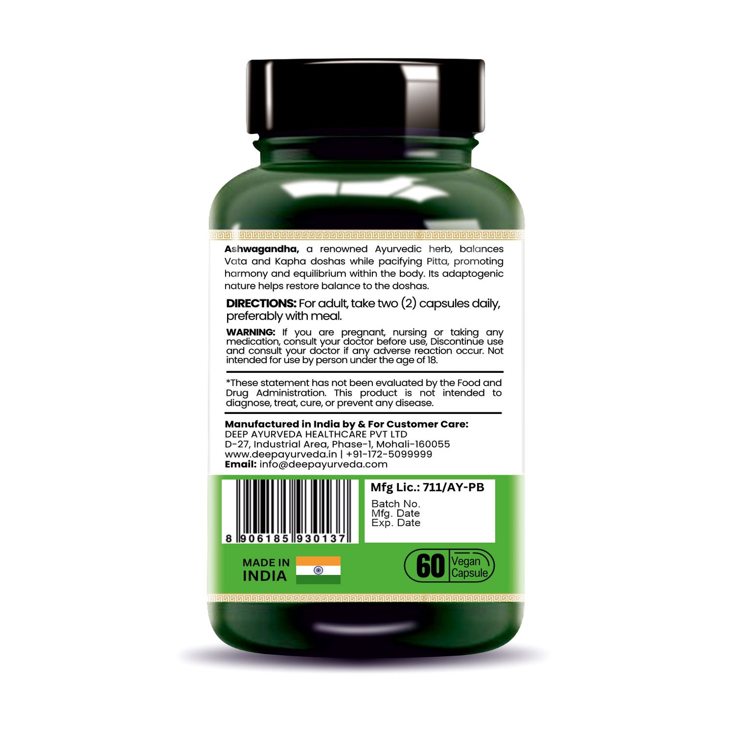 Pure Ashwagandha Capsules