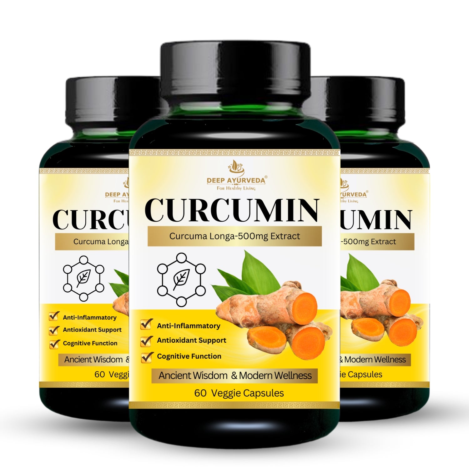Curcumin pack of 3 