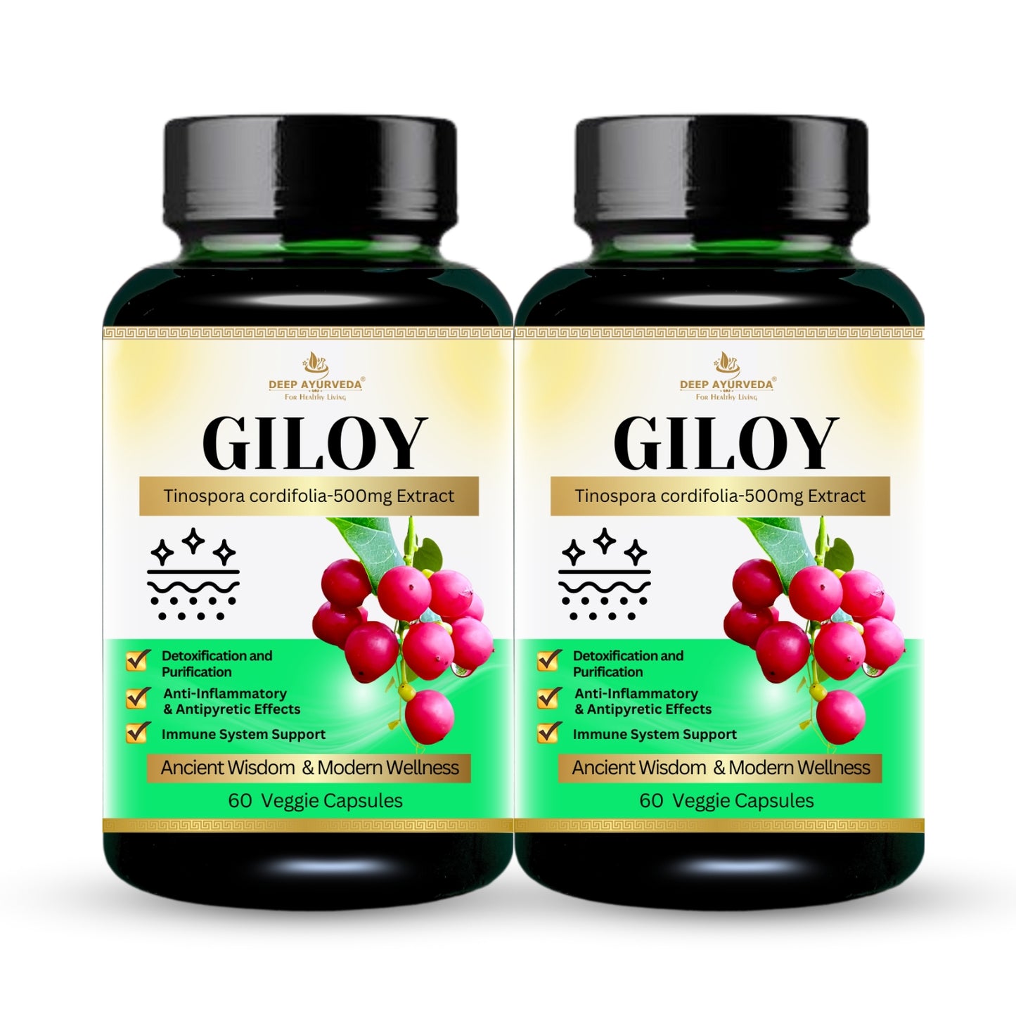 Giloy (Tinospora cordifolia) Vegan Capsule