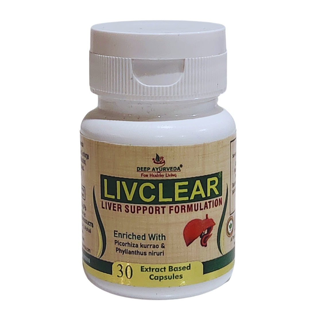 LivClear Vegan Capsule for Liver Support | Detox & Cleanse