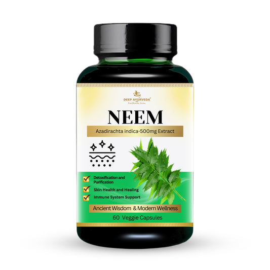 Neem ( Azadirachta indica ) Vegan Capsule 